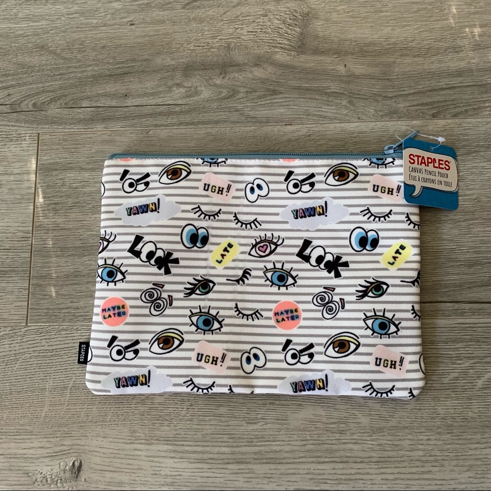 Canvas Pencil Pouch
